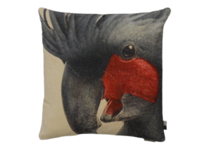 Kussen Parrot wit /grijs 50x50 cm