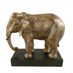 Prachtige sculptuur olifant 27cm