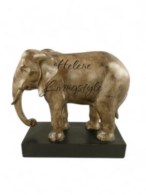 Prachtige sculptuur olifant 27cm