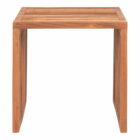 House Nordic Bijzettafel Pego Teakhout Naturel 40x40x40cm - Afbeelding 2