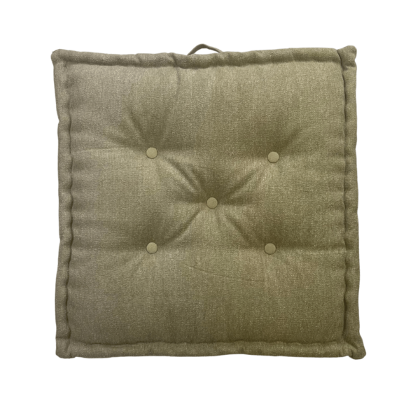 Matraszitkussen Durry 70x70x10 cm Beige