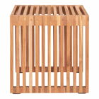 House Nordic Bijzettafel Pego Teakhout Naturel 40x40x40cm - Afbeelding 4